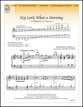 My Lord, What a Morning Handbell sheet music cover